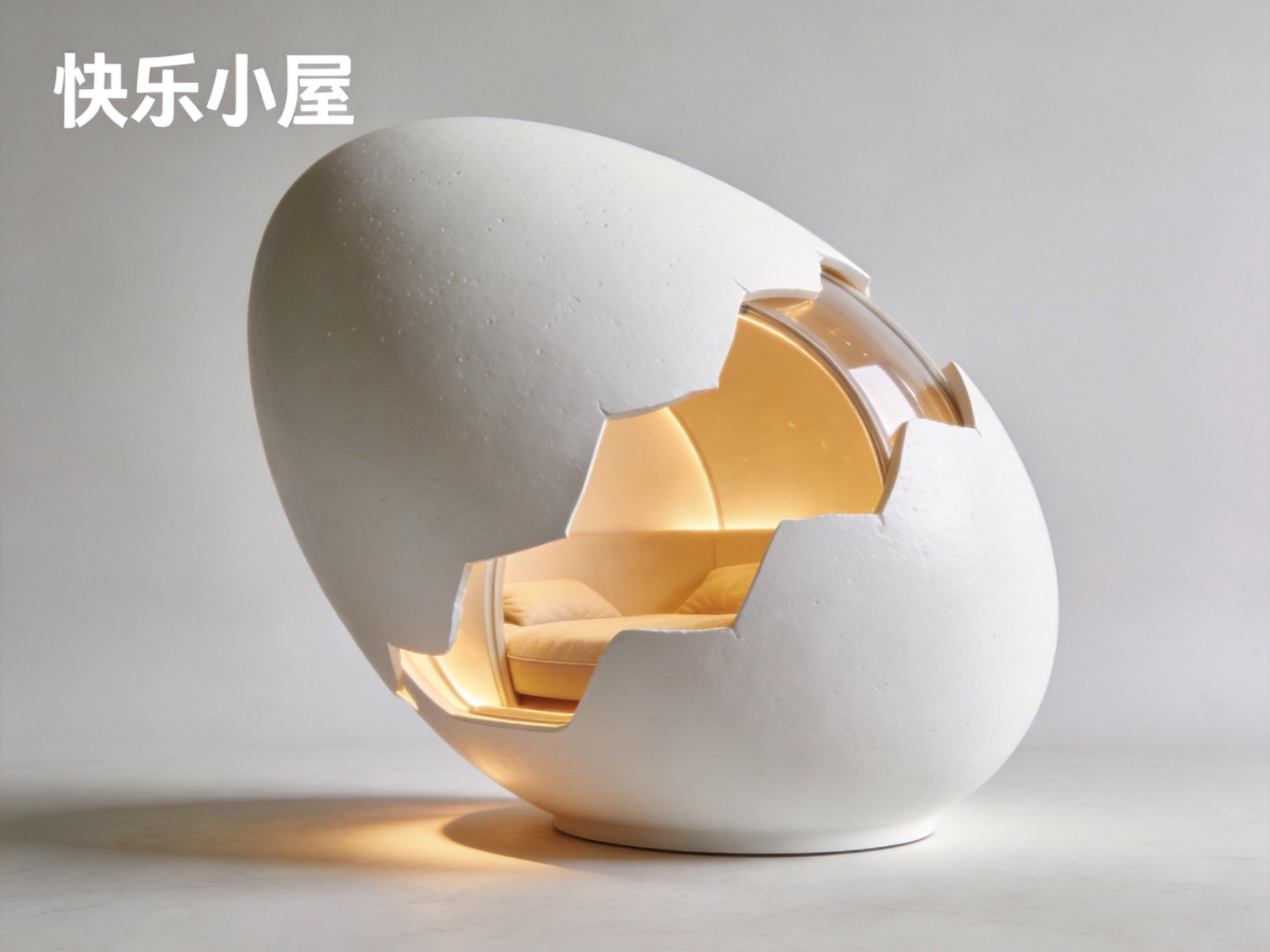快乐小屋倾斜蛋型